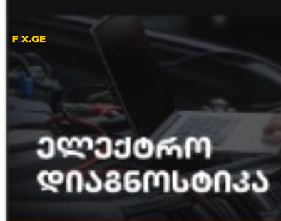 ელექტრო დიაგნოსტიკა  1